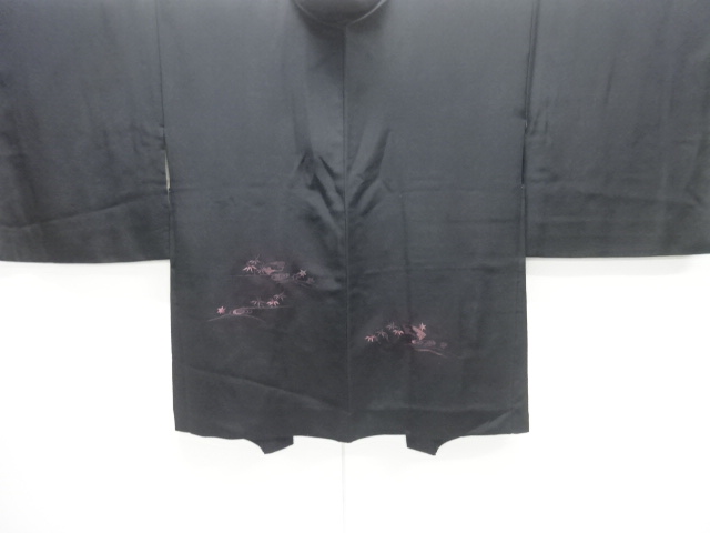 JAPANESE HAORI COAT / MAPLE & BAMBOO GRASS